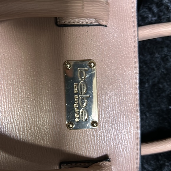 Darling BEBE Los Angeles purse with zipper compartment and snap closure. - Picture 2 of 13